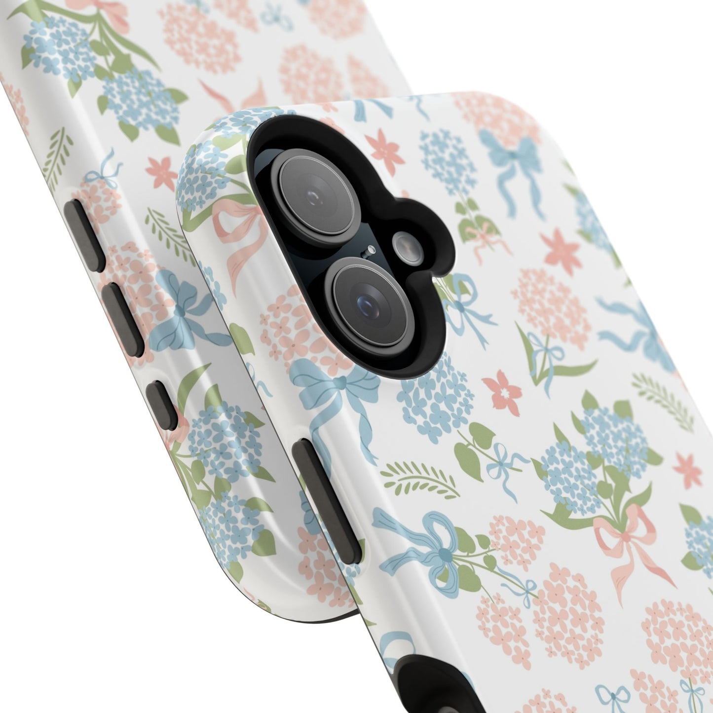 Hydrangea Bows iPhone Case