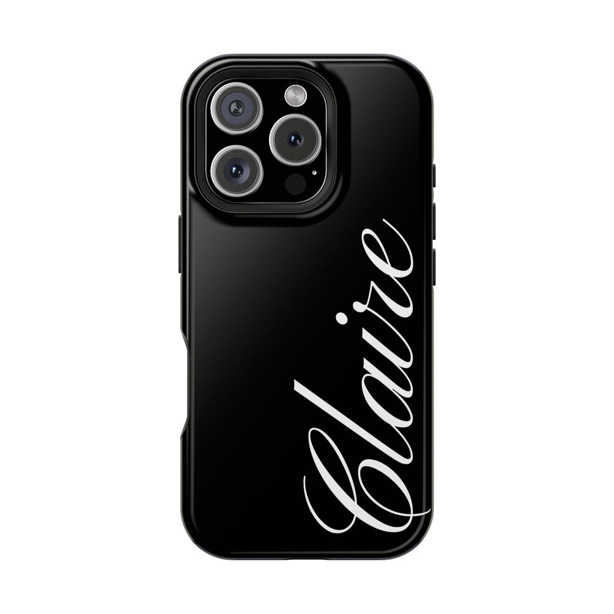 Custom Black iPhone Case