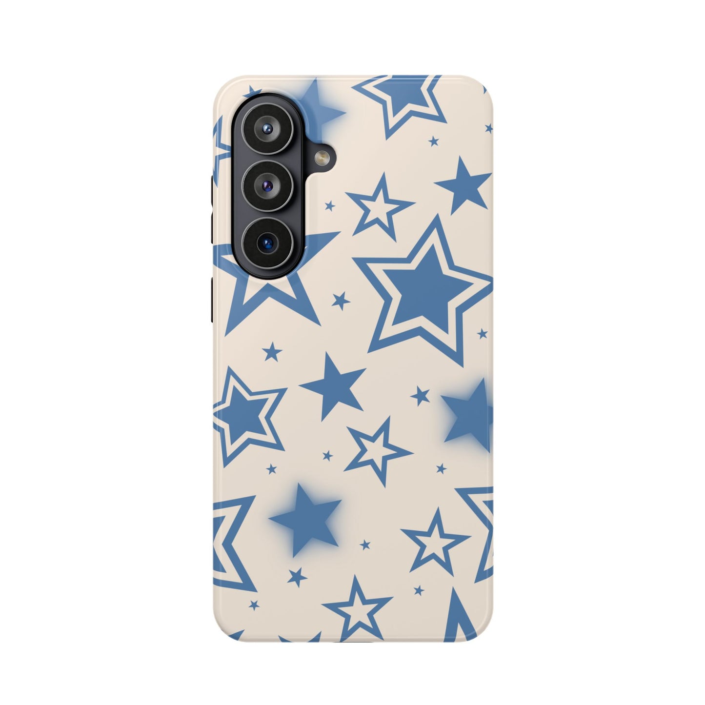 Beige & Blue Stardust Samsung Case