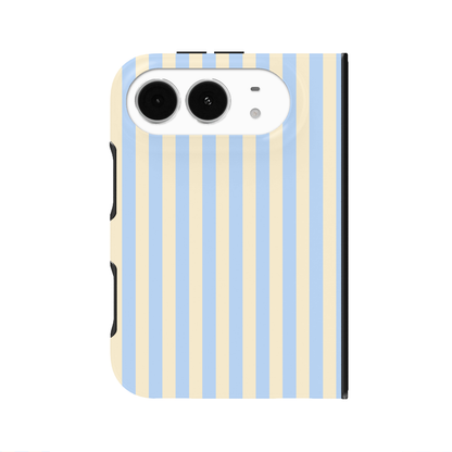 Lemon Sky Stripes iPhone Case