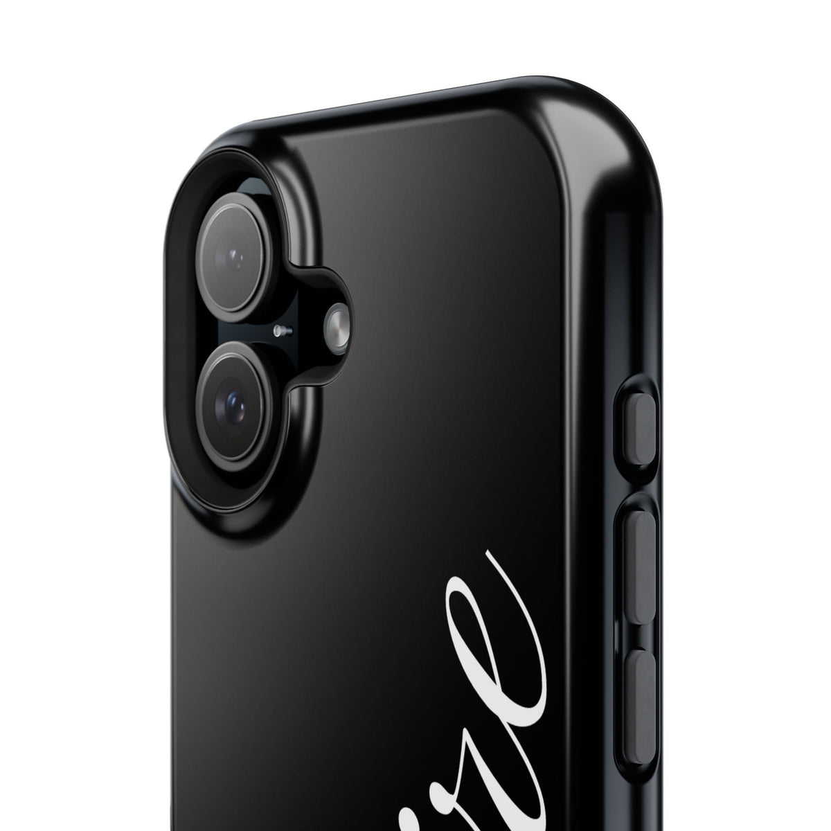 Custom Black iPhone Case