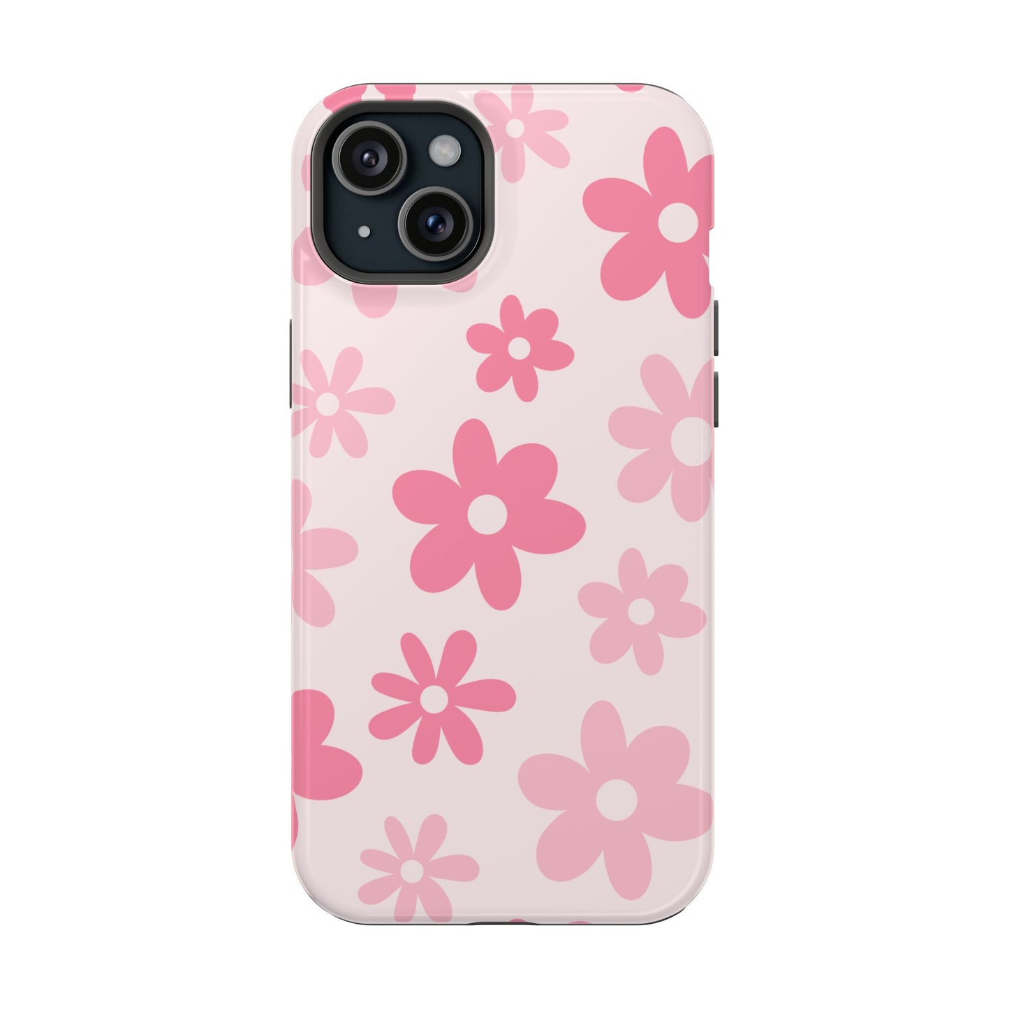Pink Flower Power iPhone Case