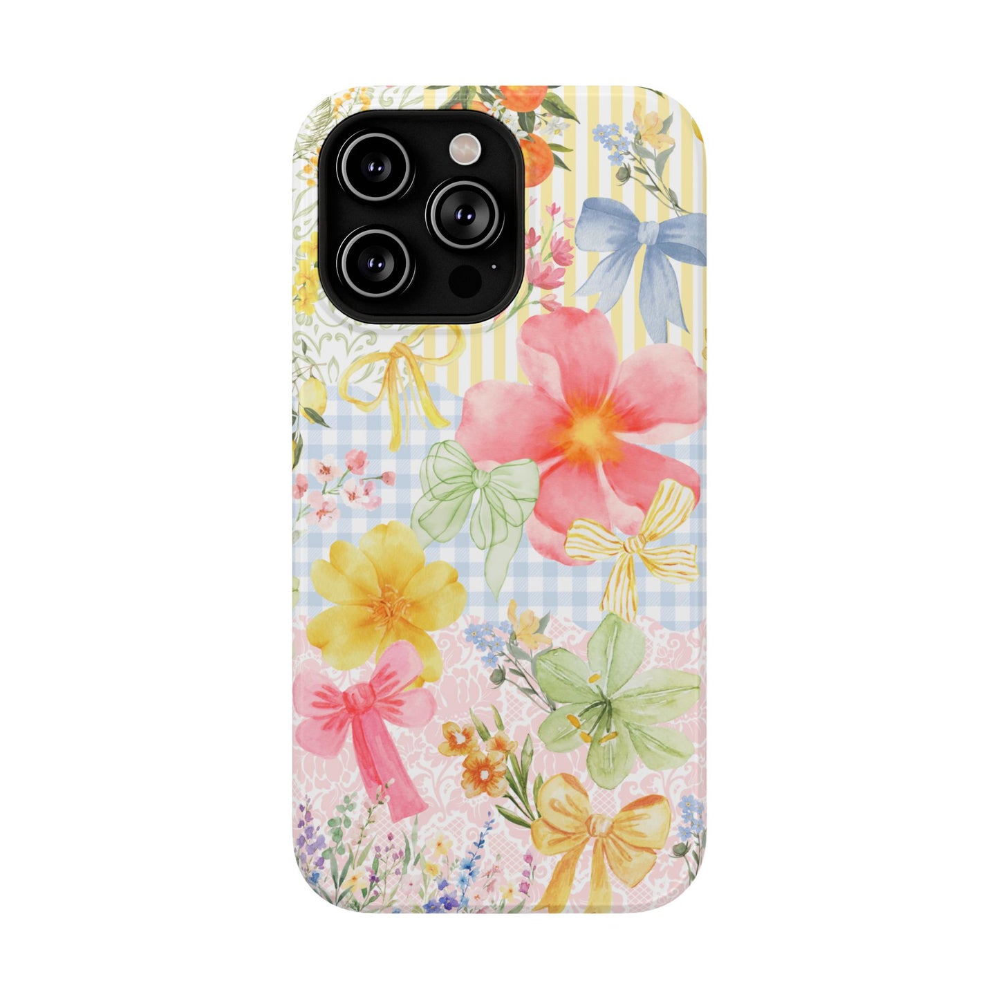 Garden Party Collage iPhone Case