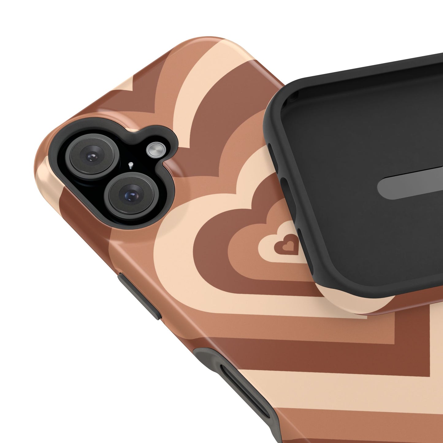 Choco Hearts iPhone Case