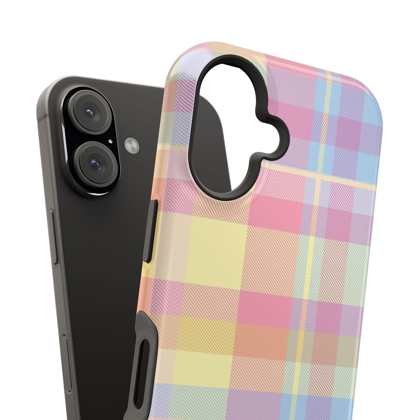 Sorbet Plaid iPhone Case