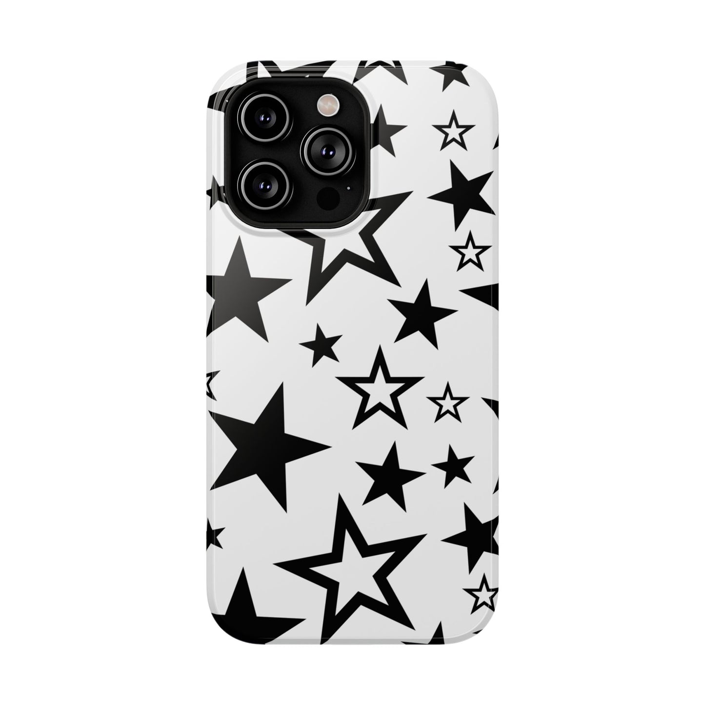 Mono Y2K Stars iPhone Case