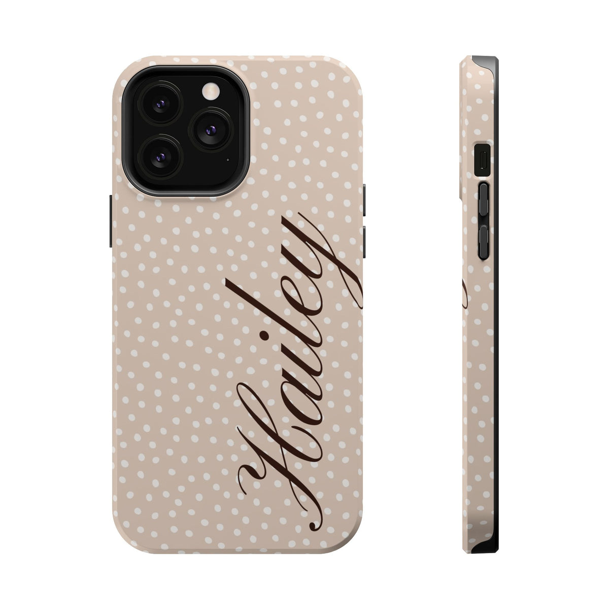 Custom Vanilla Dots iPhone Case