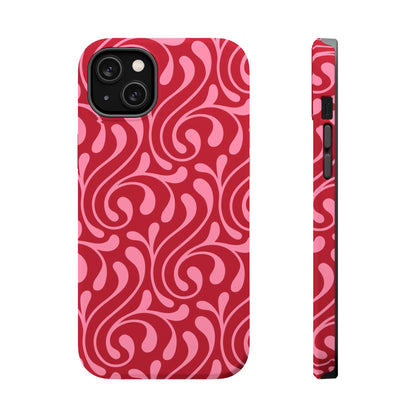 Cherry Paisley iPhone Case