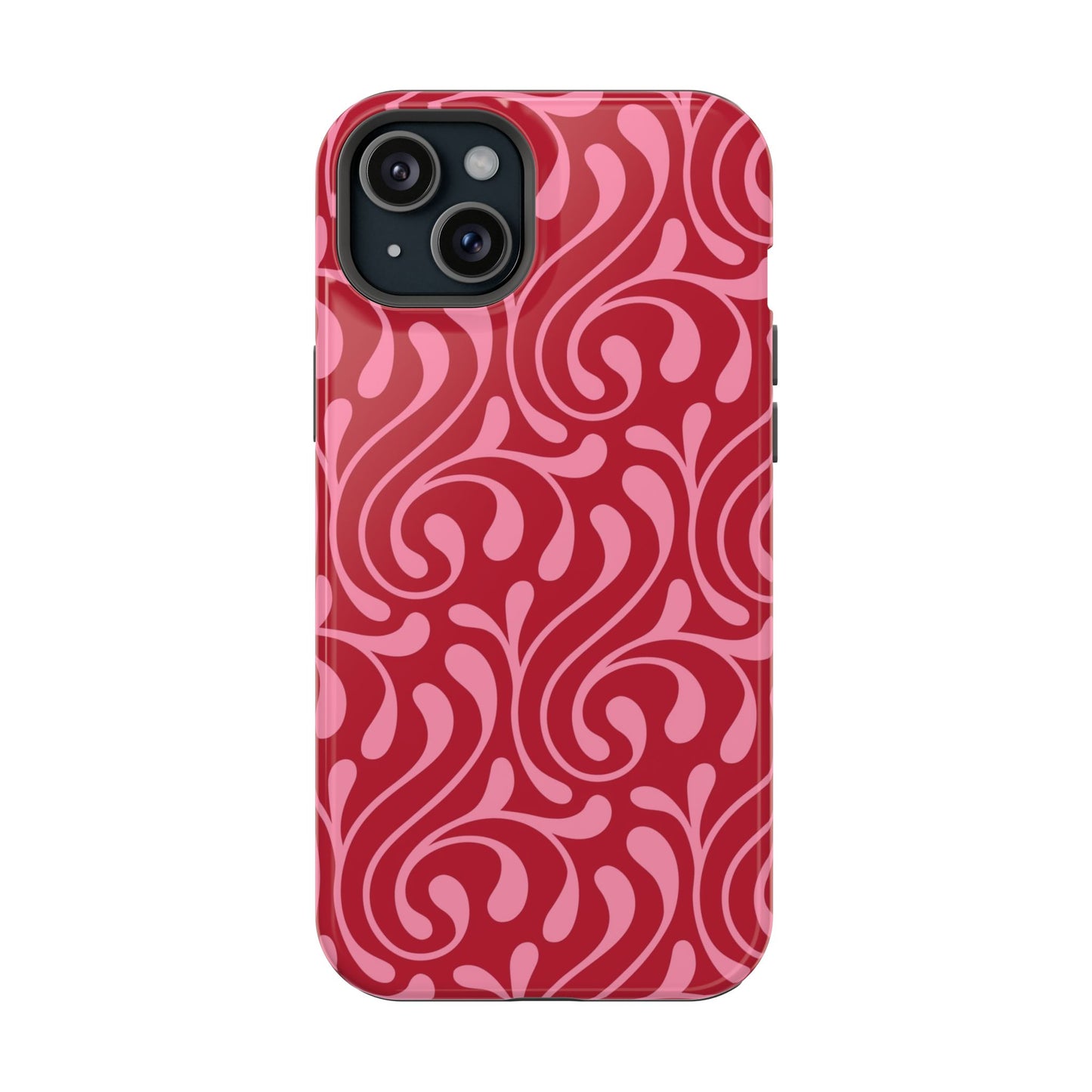 Cherry Paisley iPhone Case