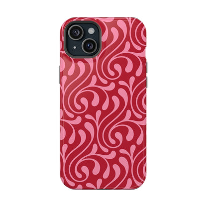 Cherry Paisley iPhone Case