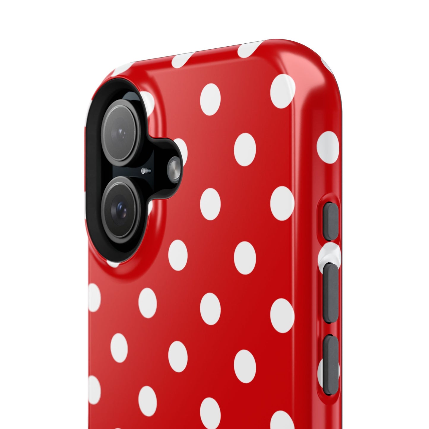 Red Polka Dots iPhone Case