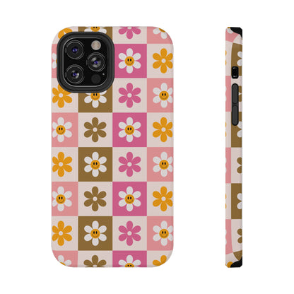Smiley Flowers iPhone Case