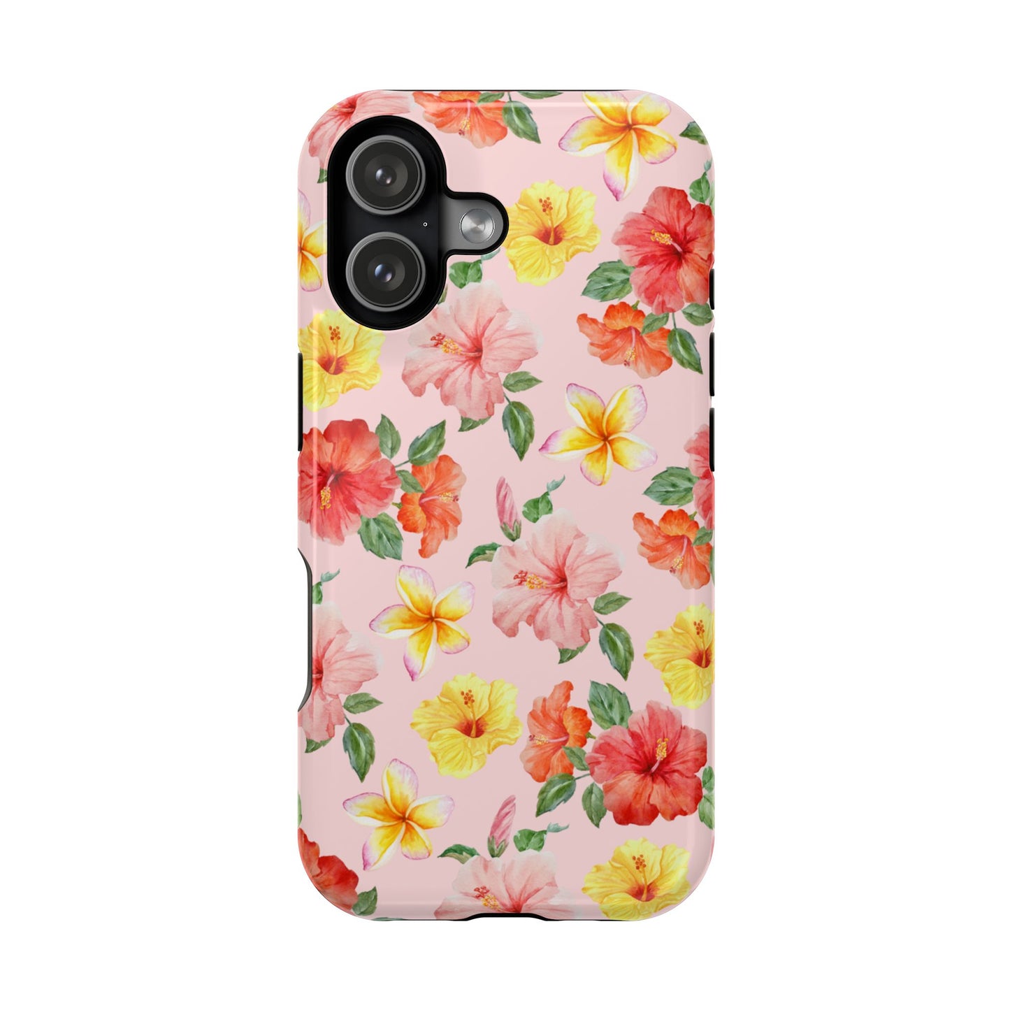 Pink Hibiscus Bloom iPhone Case