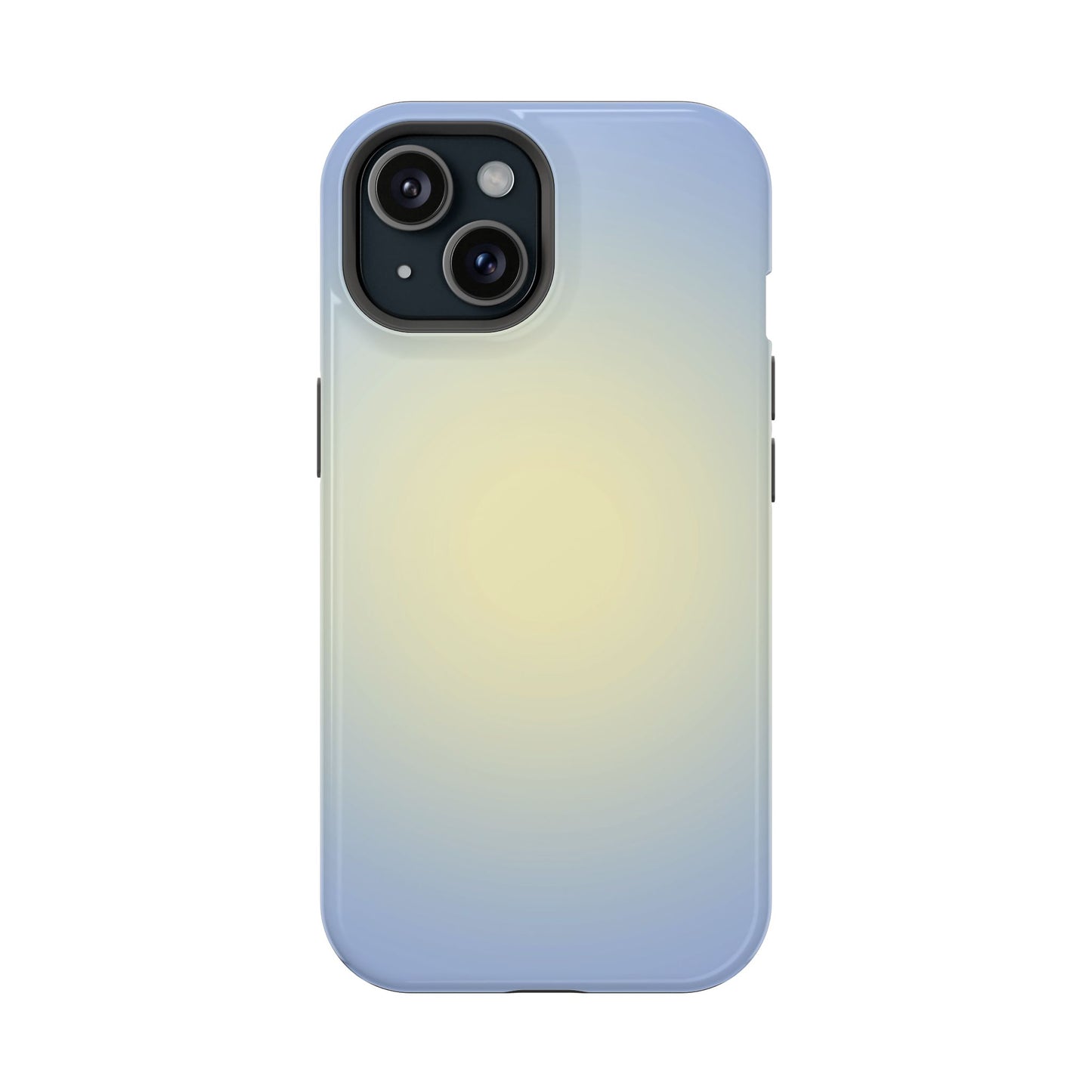 Blue & Yellow Aura iPhone Case