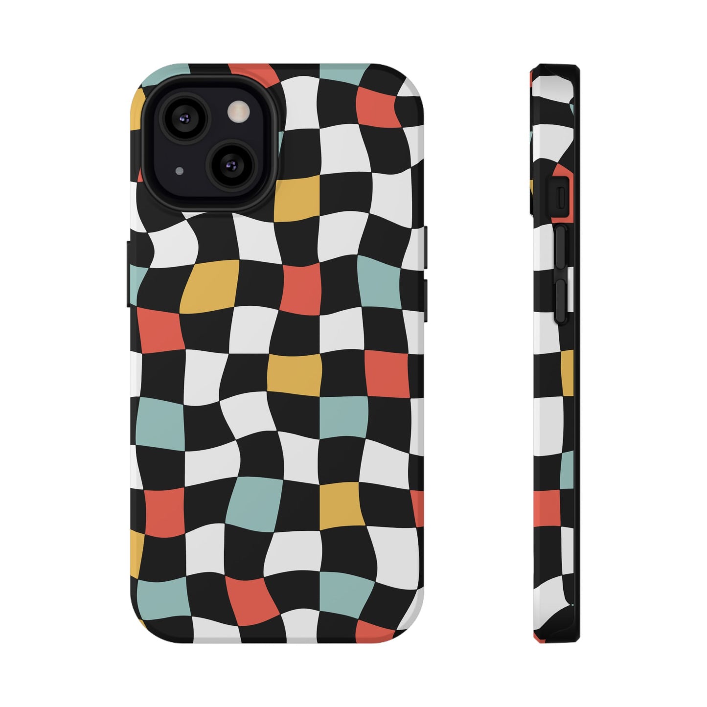 Retro Check iPhone Case