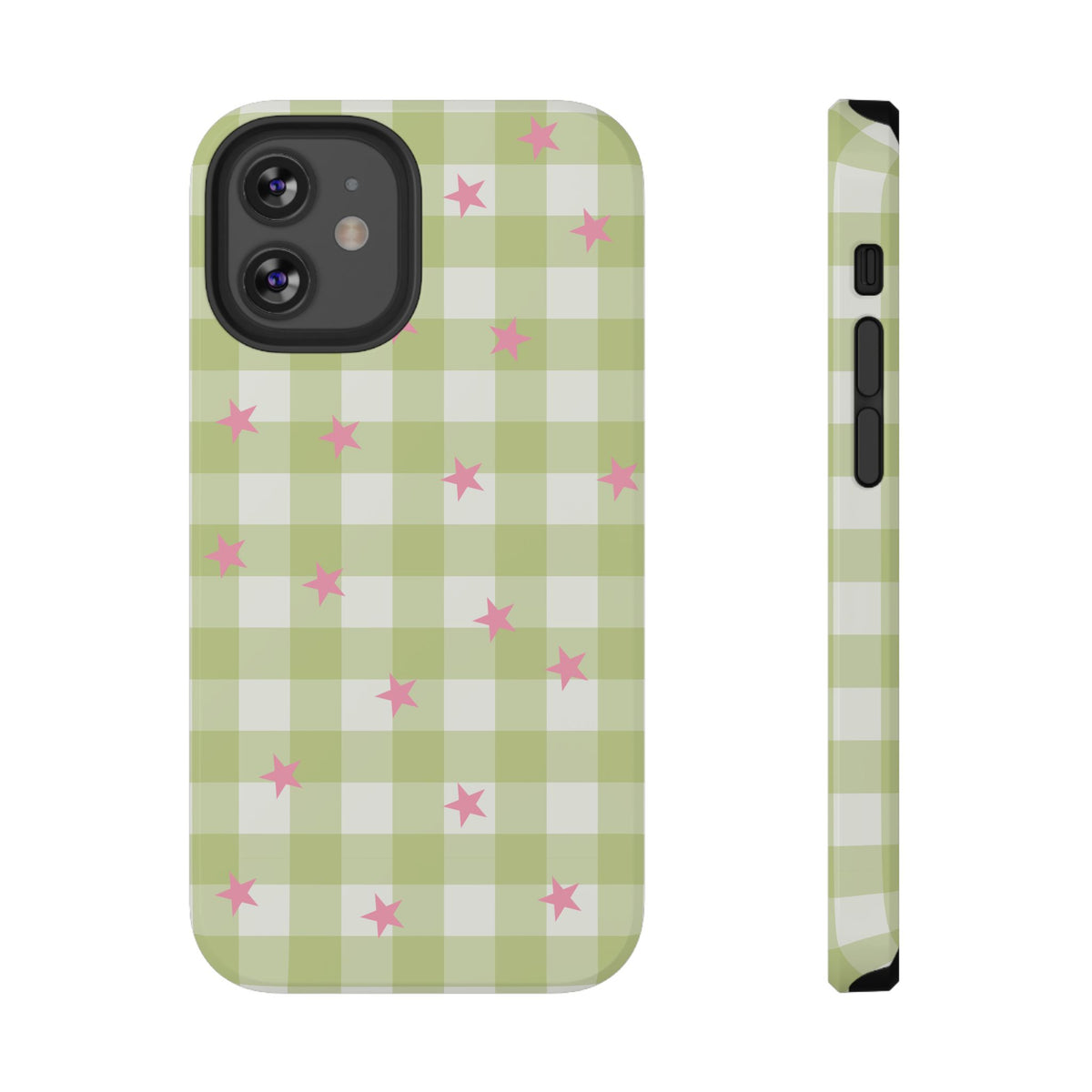 Lucky Star Gingham iPhone Case