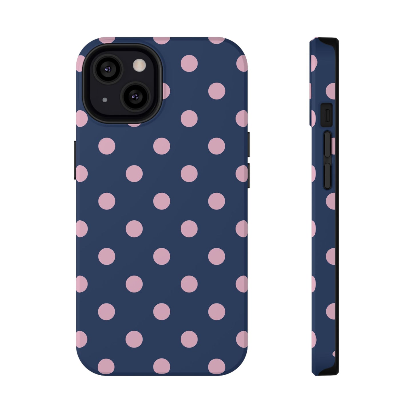 Periwinkle Polka Dots iPhone Case