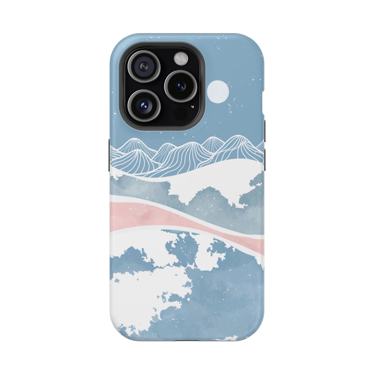 Blue Winter Night iPhone Case