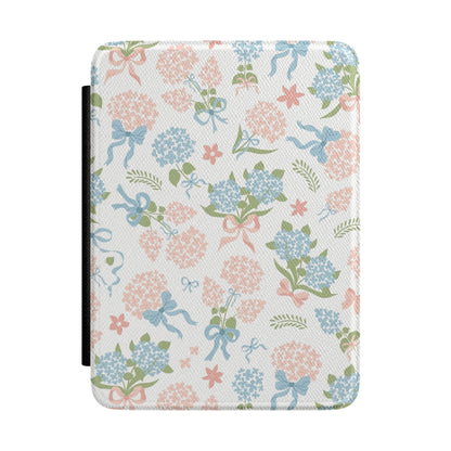 Hydrangea Bows Kindle Case