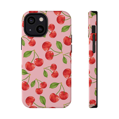 Cherry Rain iPhone Case
