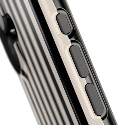 Espresso Stripes iPhone Case