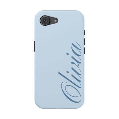 Custom Blue iPhone Case