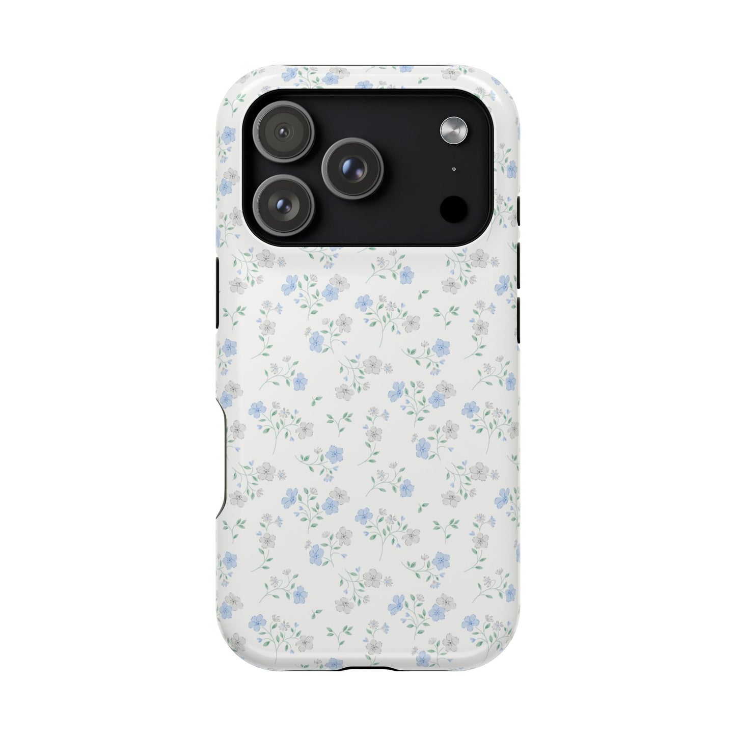 Blue Floral Ditsy iPhone Case