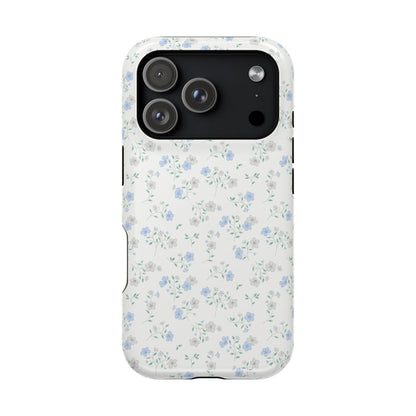 Blue Floral Ditsy iPhone Case