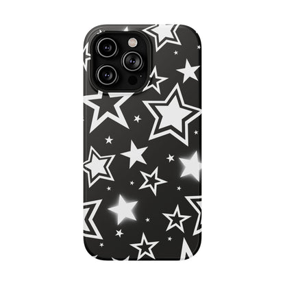 Black Stardust iPhone Case