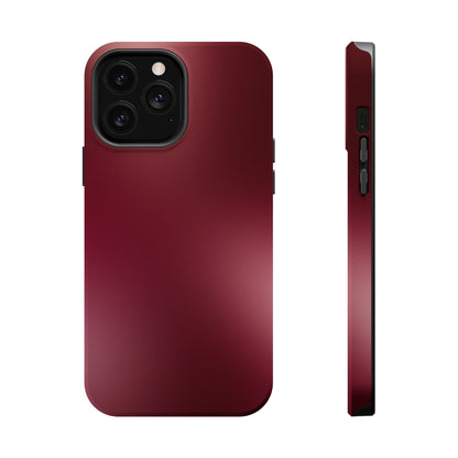 Burgundy Aura iPhone Case