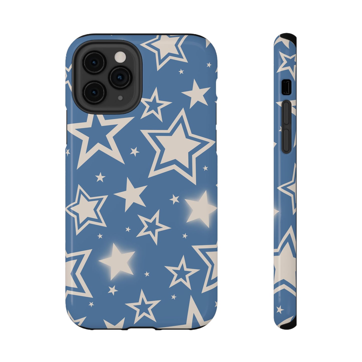 Blue Stardust iPhone Case