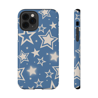 Blue Stardust iPhone Case