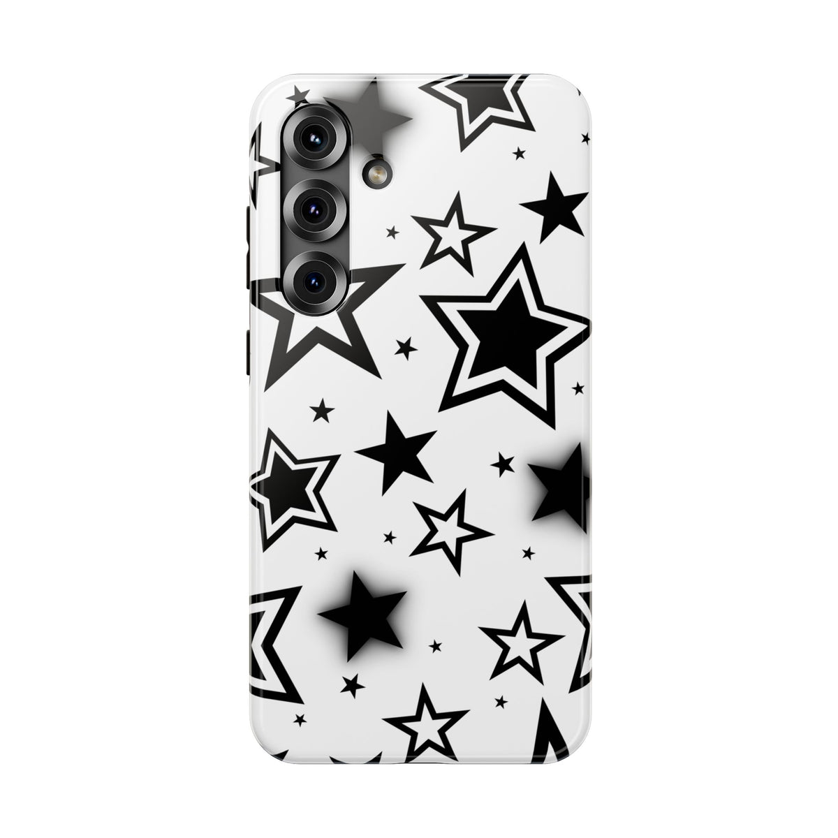 White Stardust Samsung Case