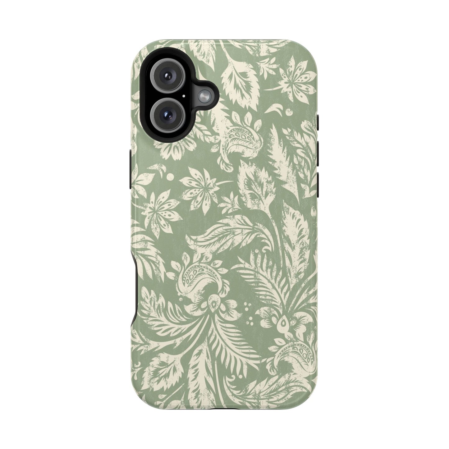 Sage Paisley iPhone Case