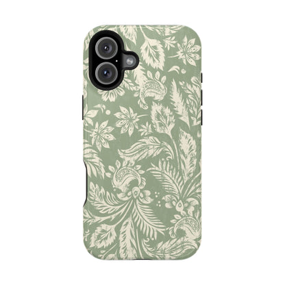 Sage Paisley iPhone Case