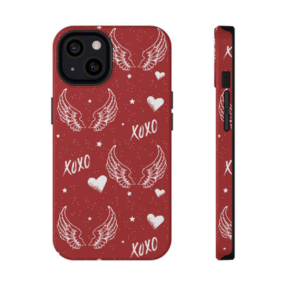 Y2K Red Angels iPhone Case
