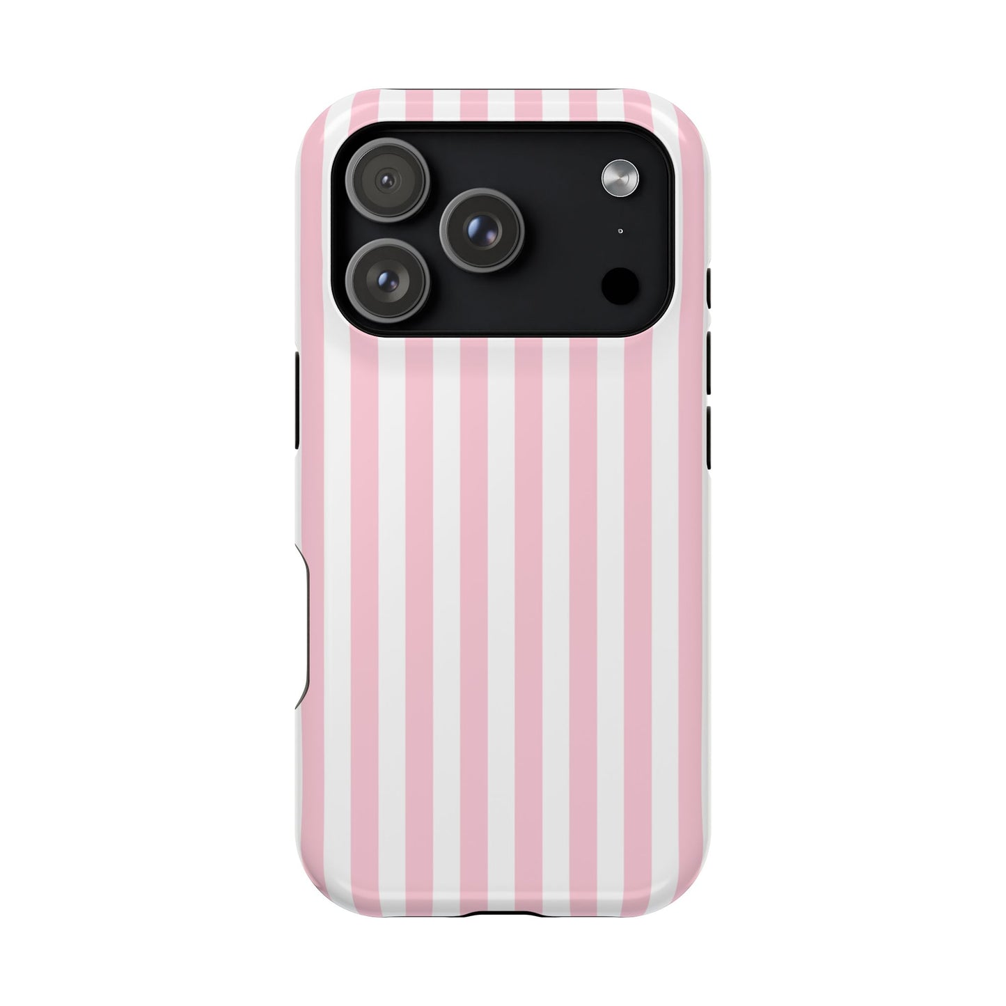Pink Picnic Stripes iPhone Case