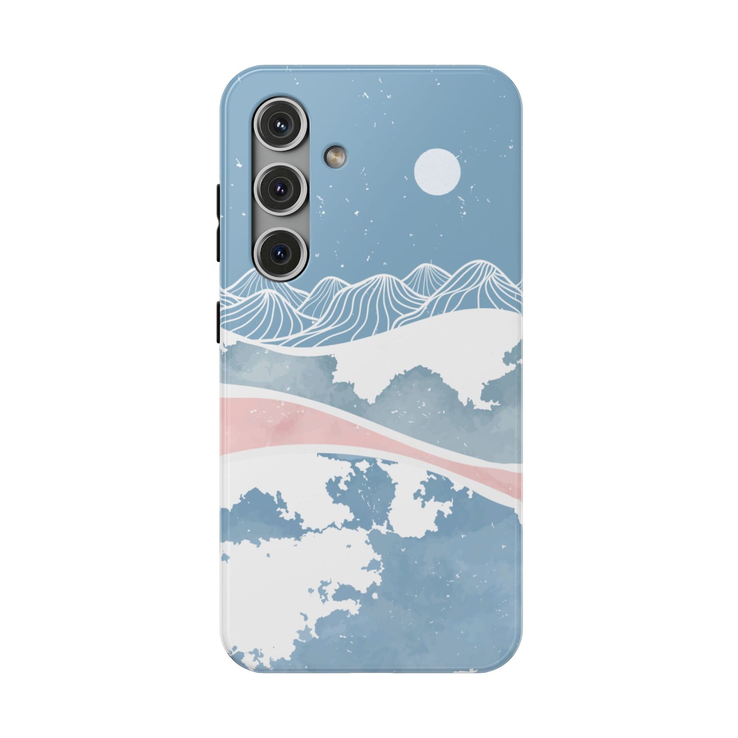 Blue Winter Night Samsung Case