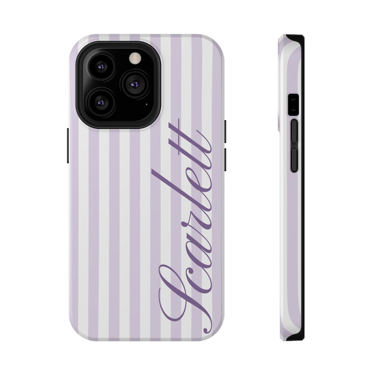 Personalized Lilac Beau iPhone Case