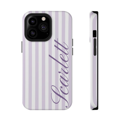 Personalized Lilac Beau iPhone Case