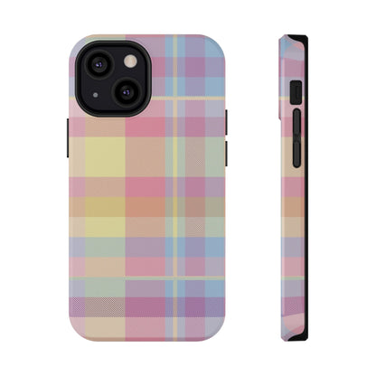 Sorbet Plaid iPhone Case