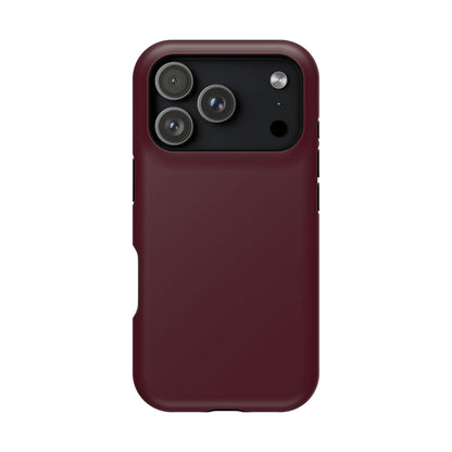Burgundy iPhone Case