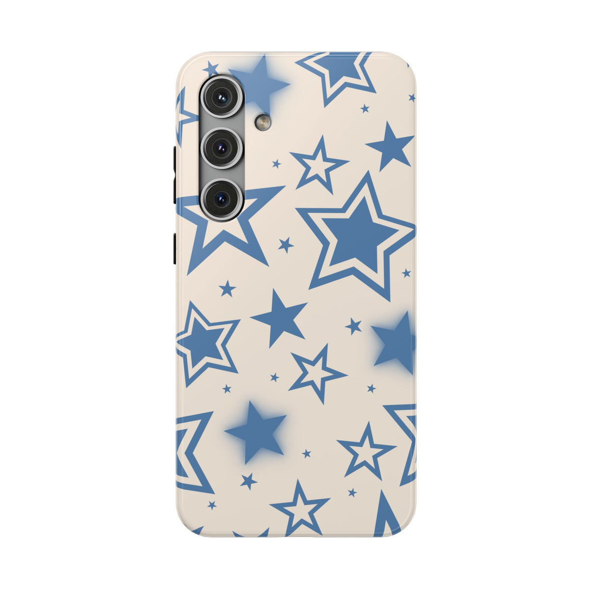 Beige & Blue Stardust Samsung Case