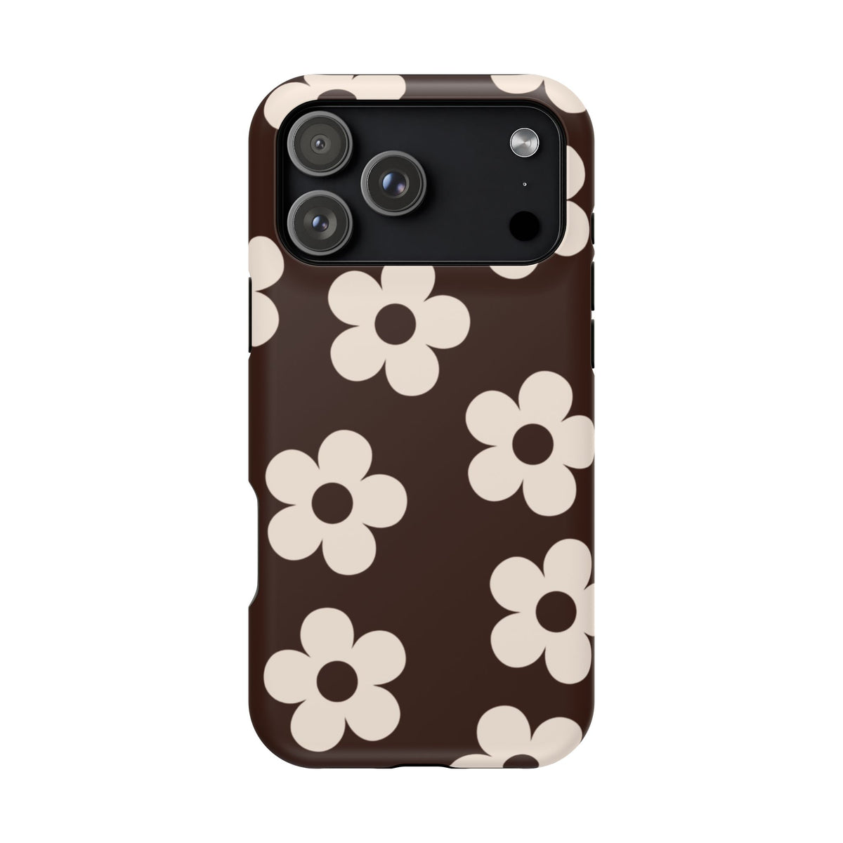 Cocoa Flowers iPhone Case