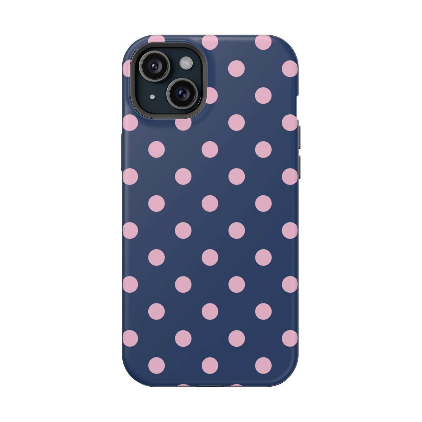 Periwinkle Polka Dots iPhone Case