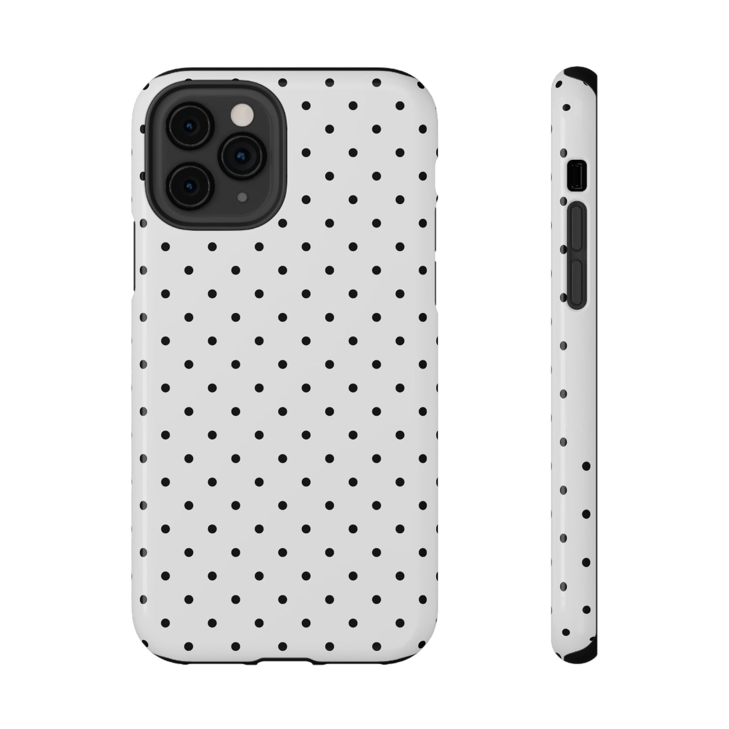 Black Mini Dots iPhone Case