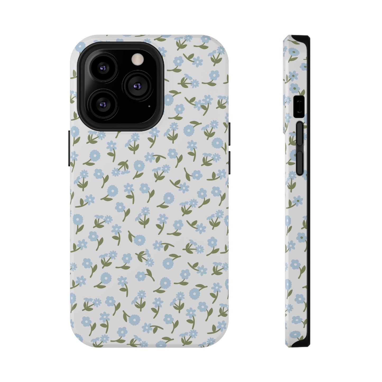 Blue Bloom iPhone Case