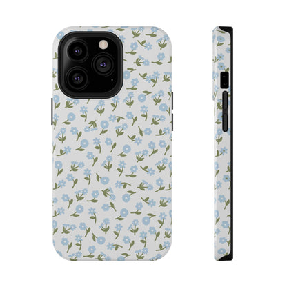 Blue Bloom iPhone Case