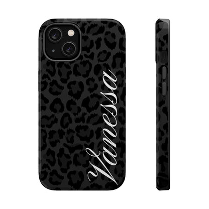 Custom Black Leopard iPhone Case