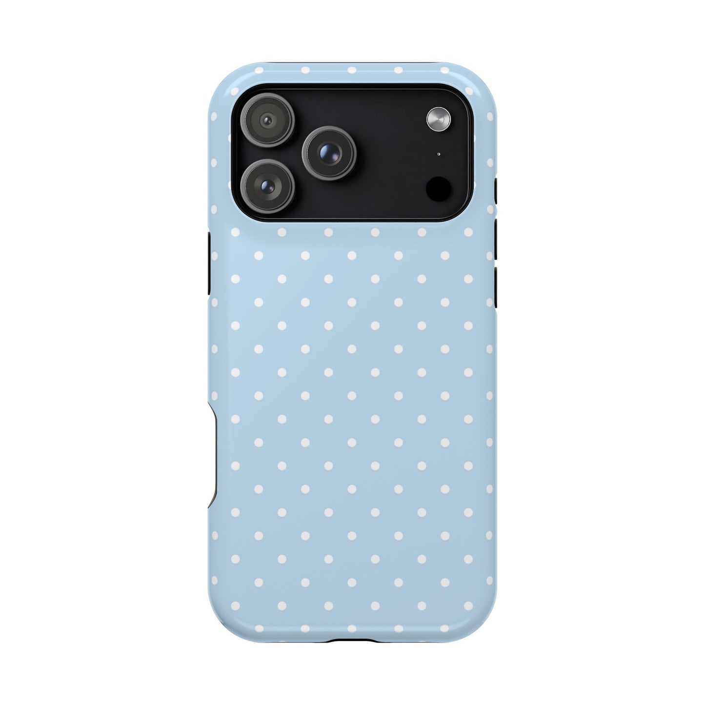 Blue Candy Mini Dots iPhone Case